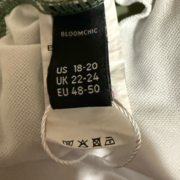 BloomChic Olive Green Wrap One-Piece Swimdress - Picture 5 of 5